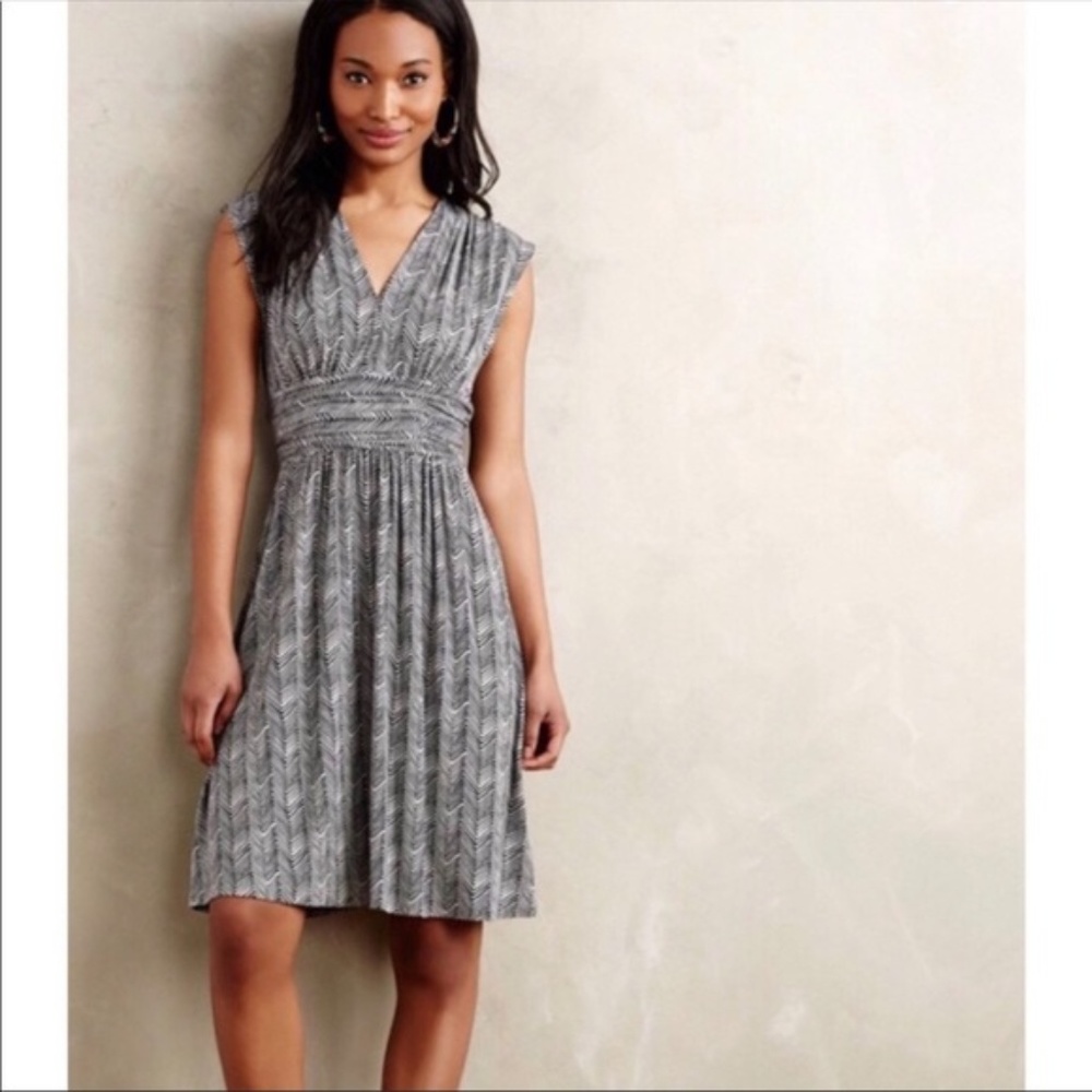 Anthro/Plenty by Tracy Reese Chevron Niki Dress